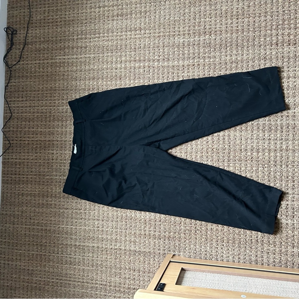 LOFT Black Straight Leg Pants